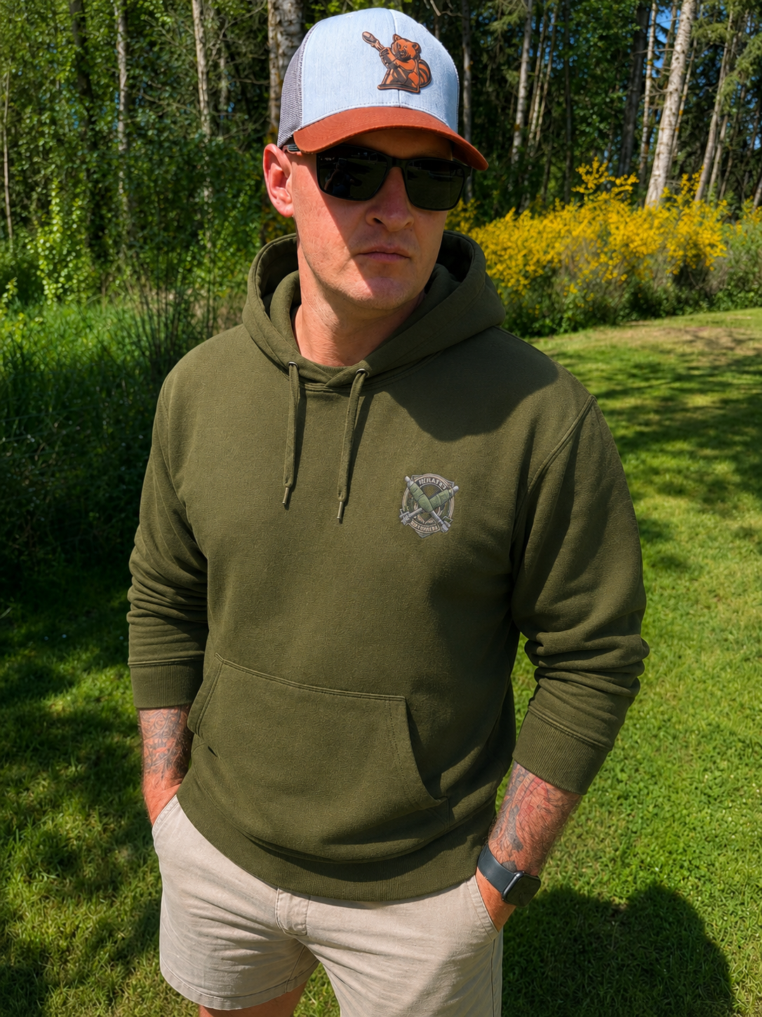 Mortar Panda Classic Hoodie