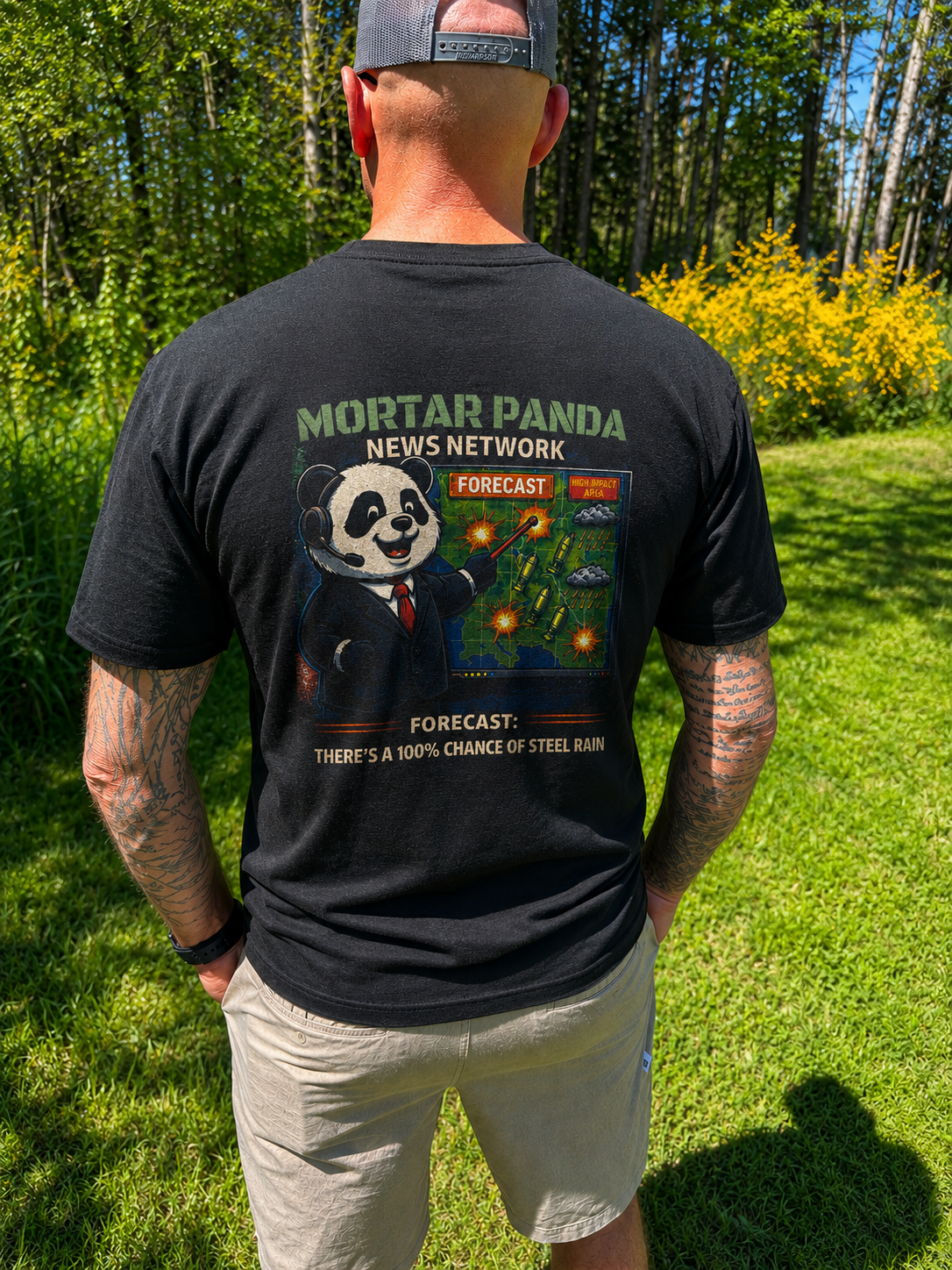 Panda Weather Man Shirt